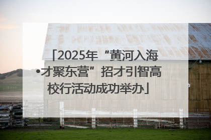 2025年“黄河入海•才聚东营”招才引智高校行活动成功举办